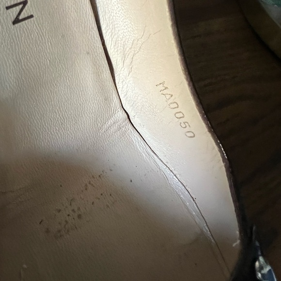 Vintage Patent Leather Louis Vuitton Slingbacks - Picture 8 of 11